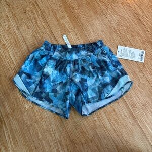 Lululemon Blue Geometric Women's Shorts